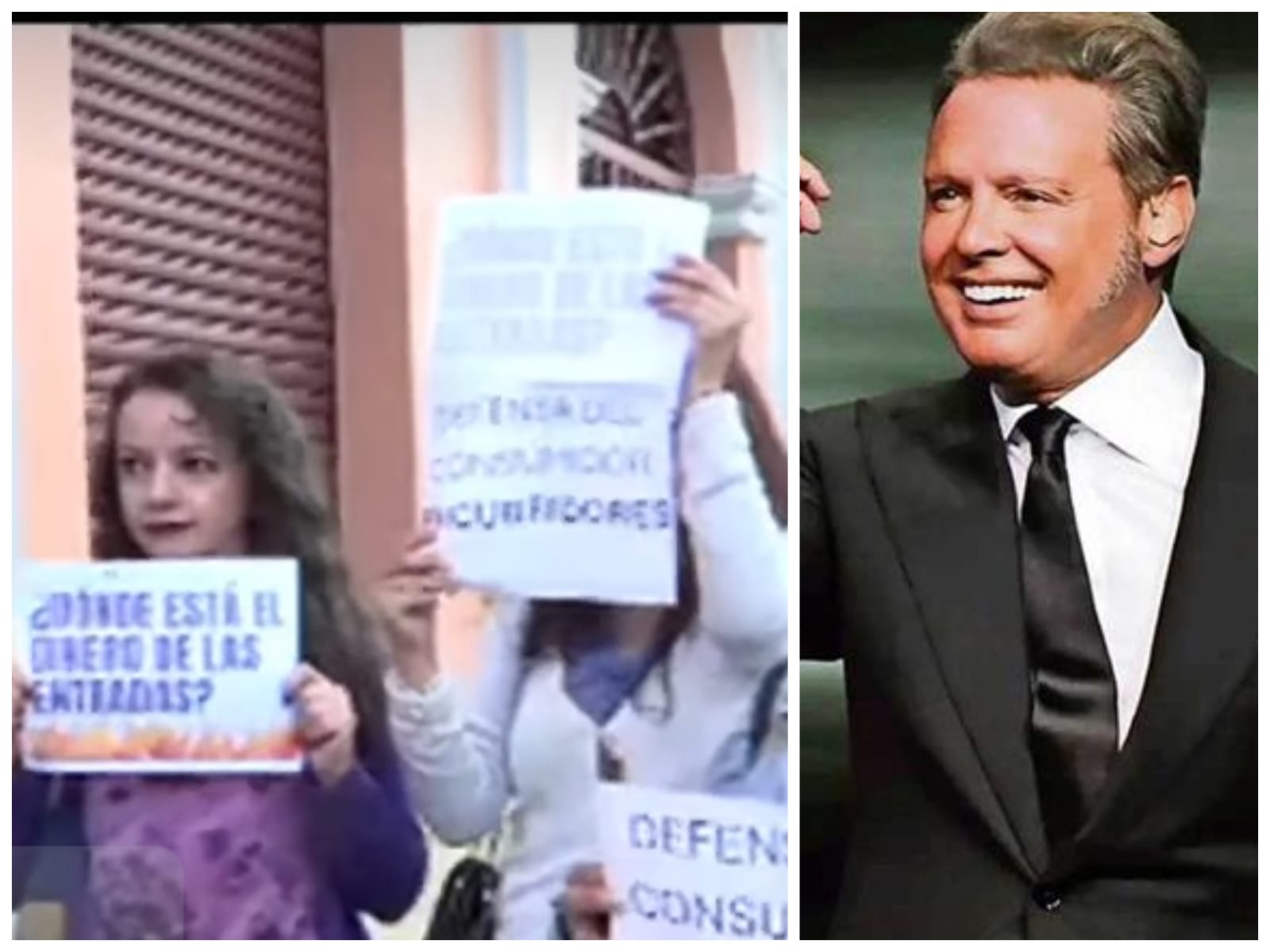 Fanáticos de Luis Miguel peregrinan por devolución de su dinero tras concierto suspendido