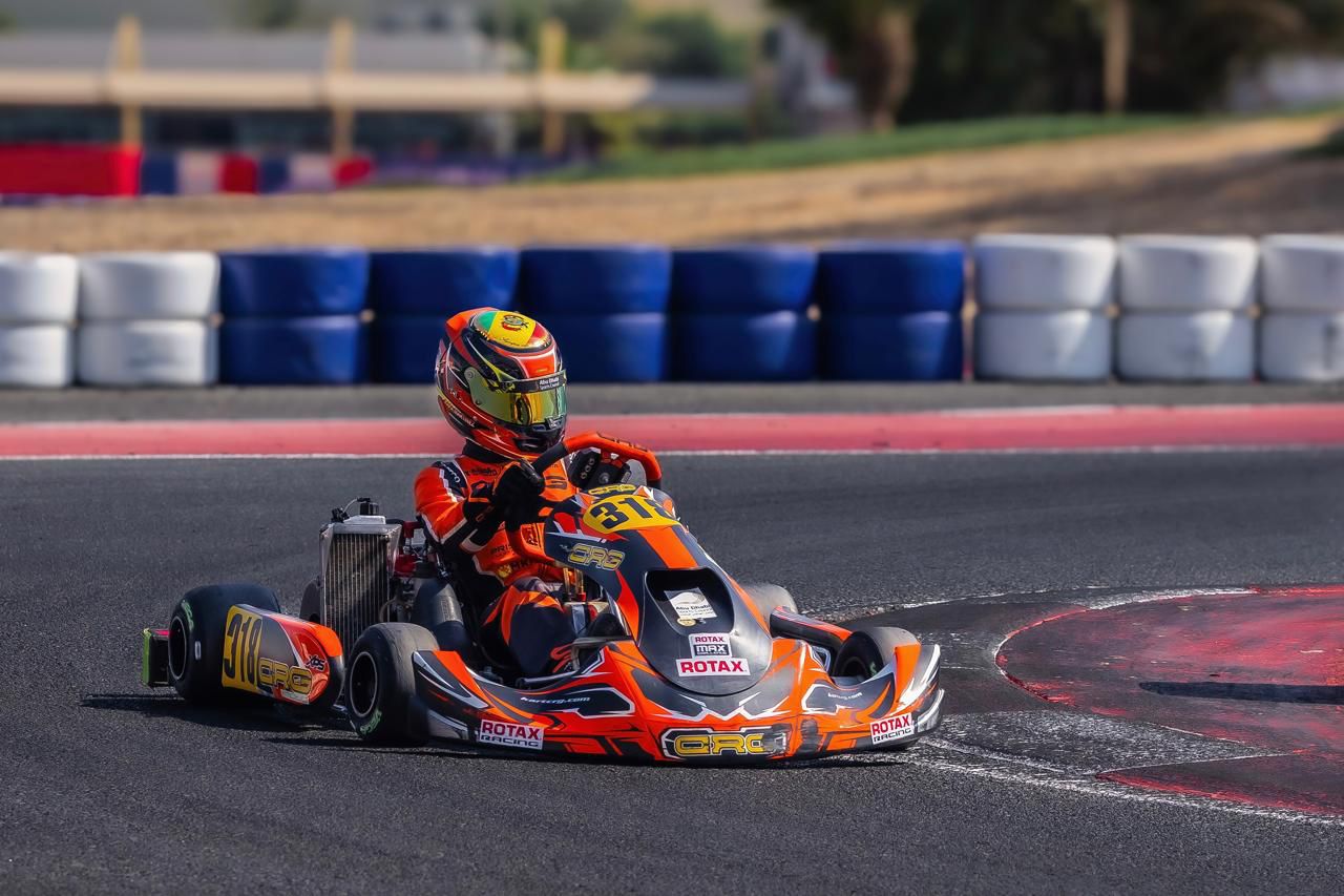 Karting: El boliviano Martínez entra en acción en Abu Dhabi