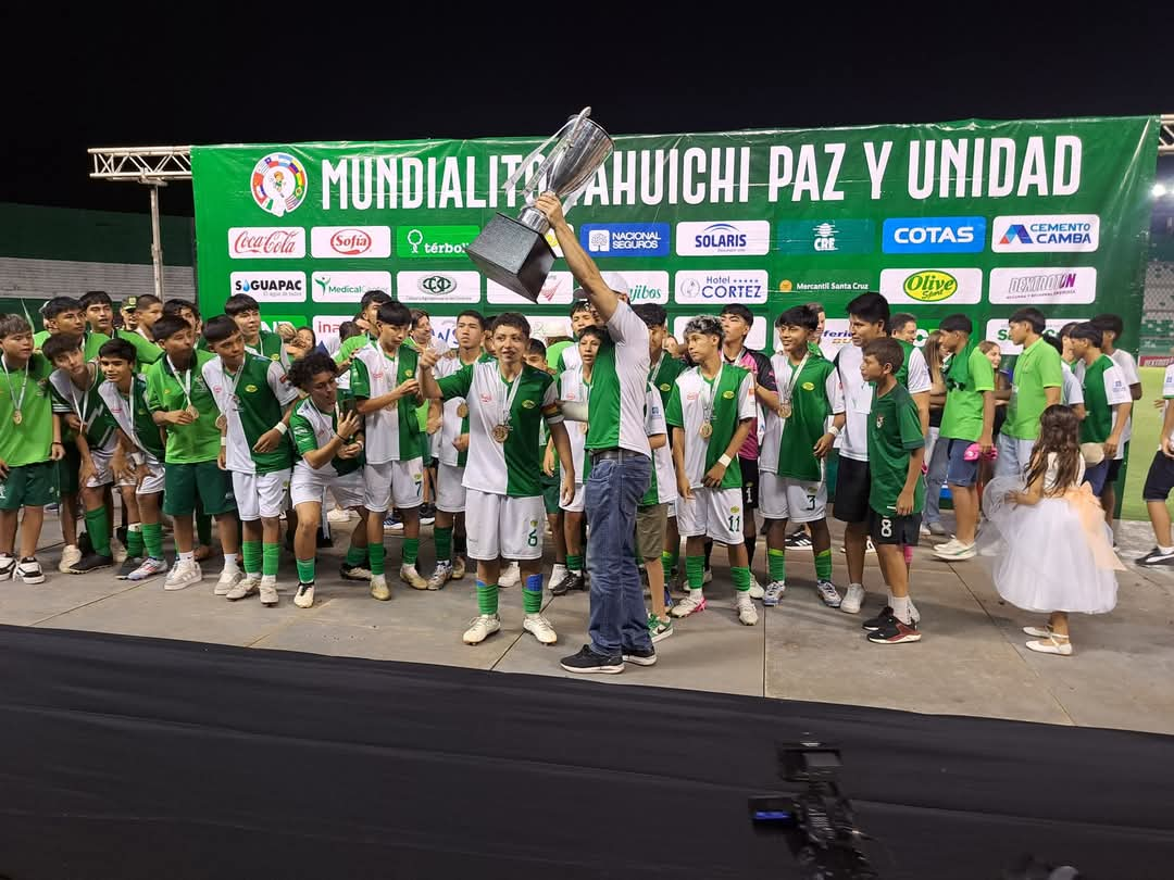 Tahuichi conquista invicto su título N°12 en el Mundialito Paz y Unidad