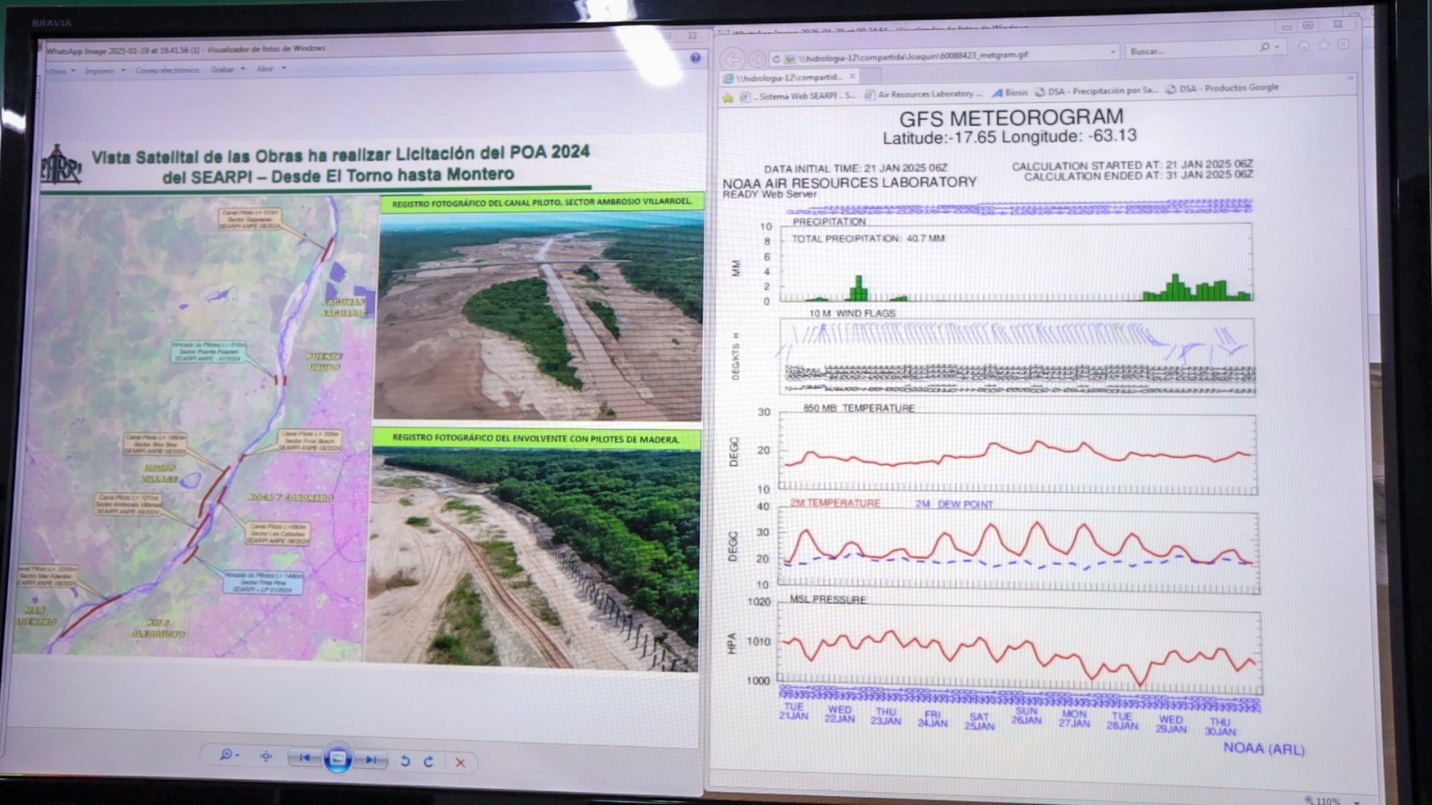 Searpi registra crecida de ríos e identifica puntos críticos en varias zonas