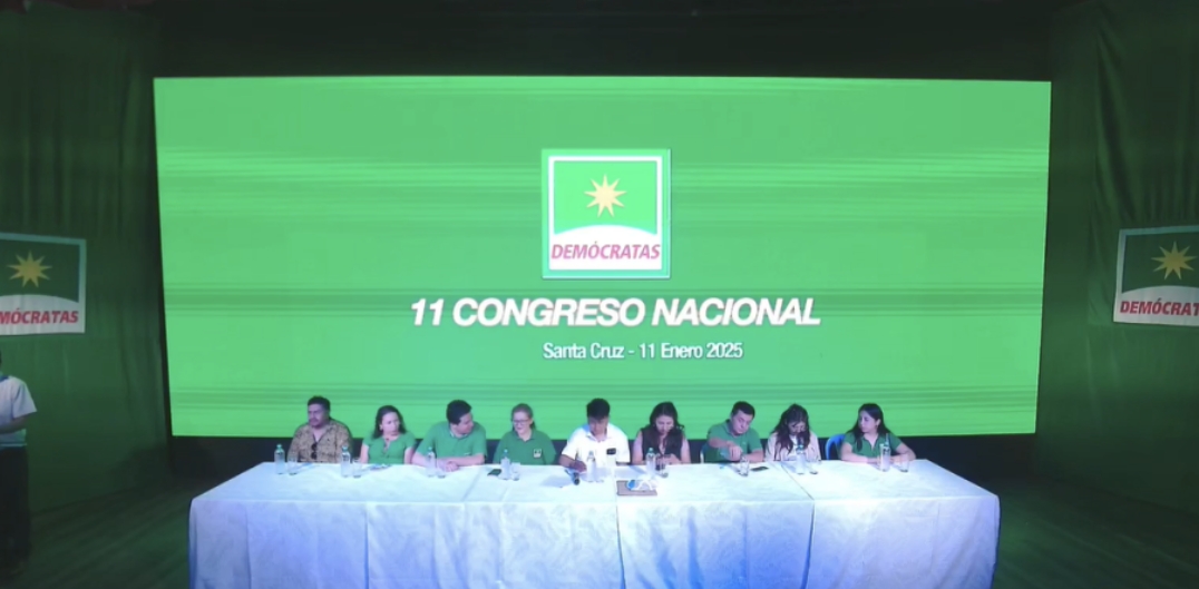 Democrátas pone su partido a disposición para un “frente amplio y unido”